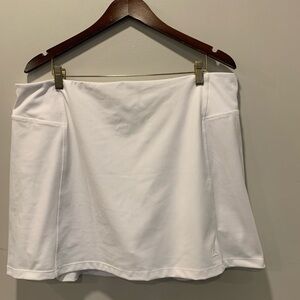Reebok White Sports Skort